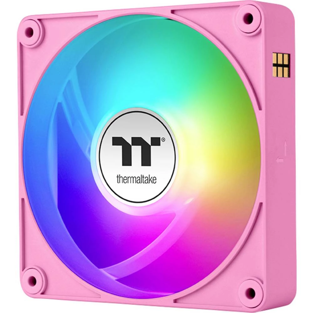 Thermaltake CT120 EX Reverse ARGB Sync PC Cooling Fan Pink 3 Pack ventilator za PC kućište ružičasta (Š x V x D) 120 x 1 slika