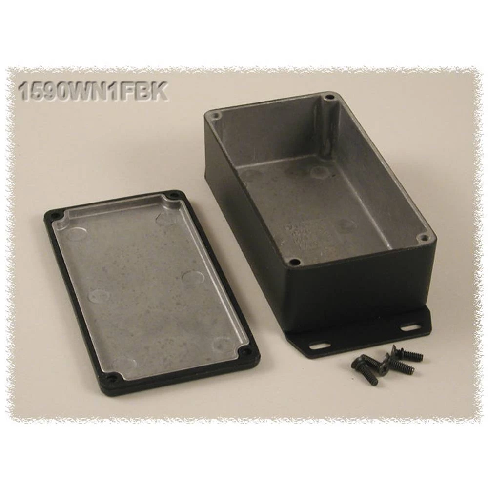 Hammond Electronics 1590WN1FBK univerzalno kućište aluminij crna 1 St. slika