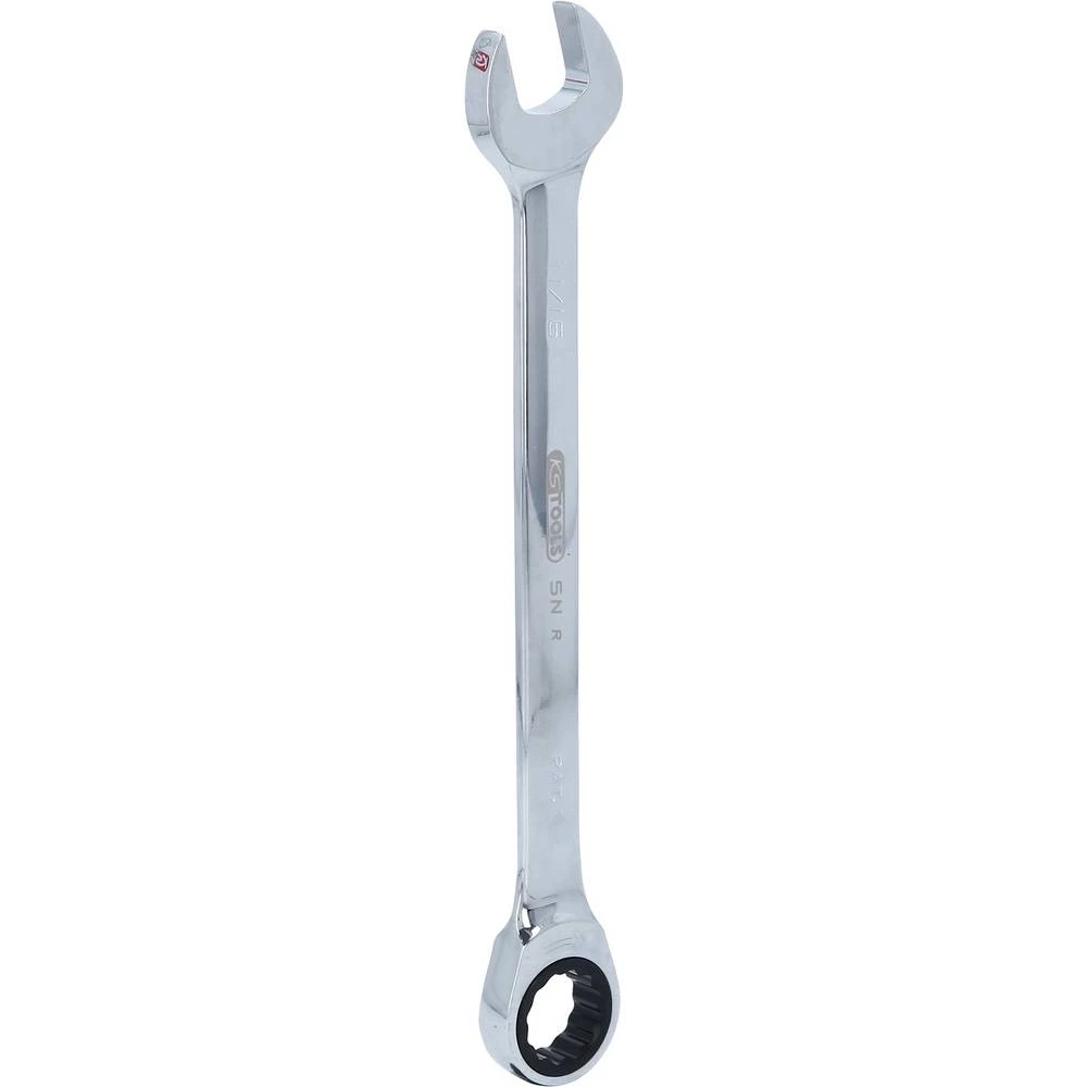 KS Tools 503.4108 503.4108 viličasto okasti ključ s račnom Veličina ključa (inča) (samo za naslov) 11/16" slika