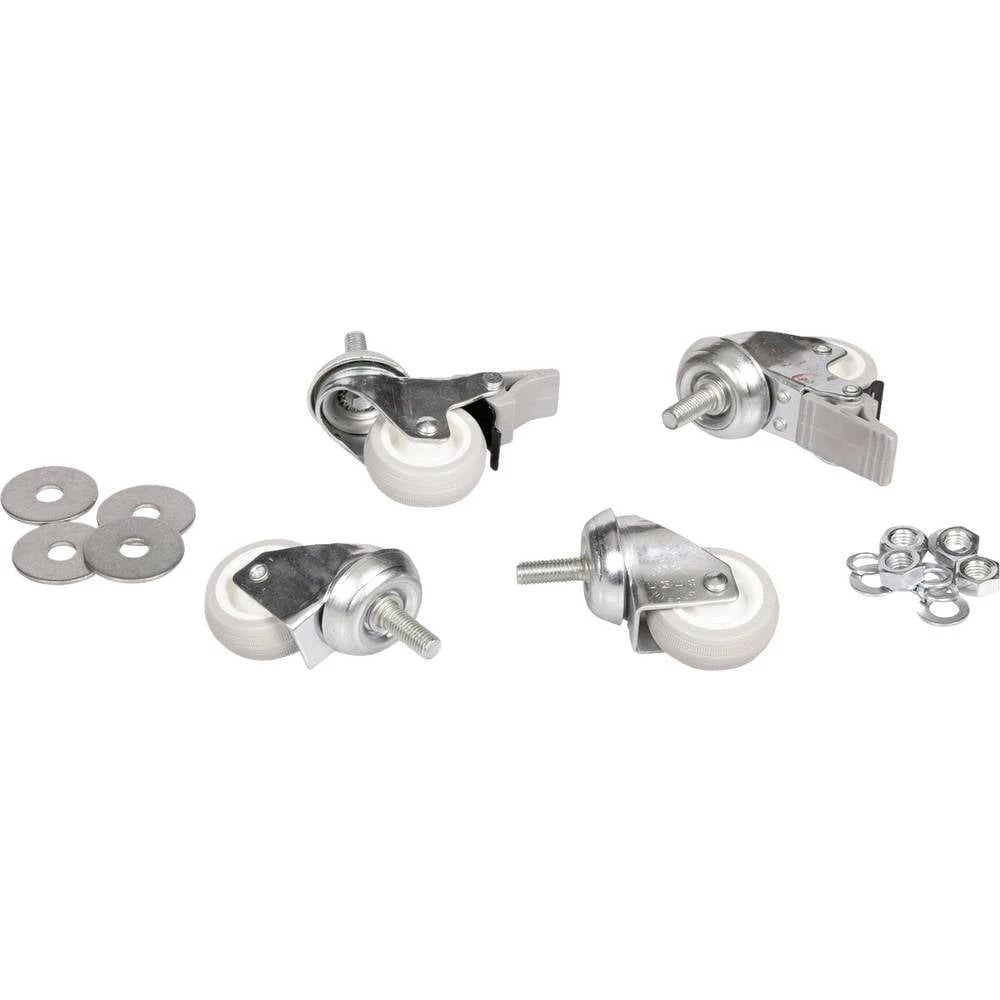 Roline 26.21.0311 19 palac  komplet kotača za mrežni ormar       višebojna slika