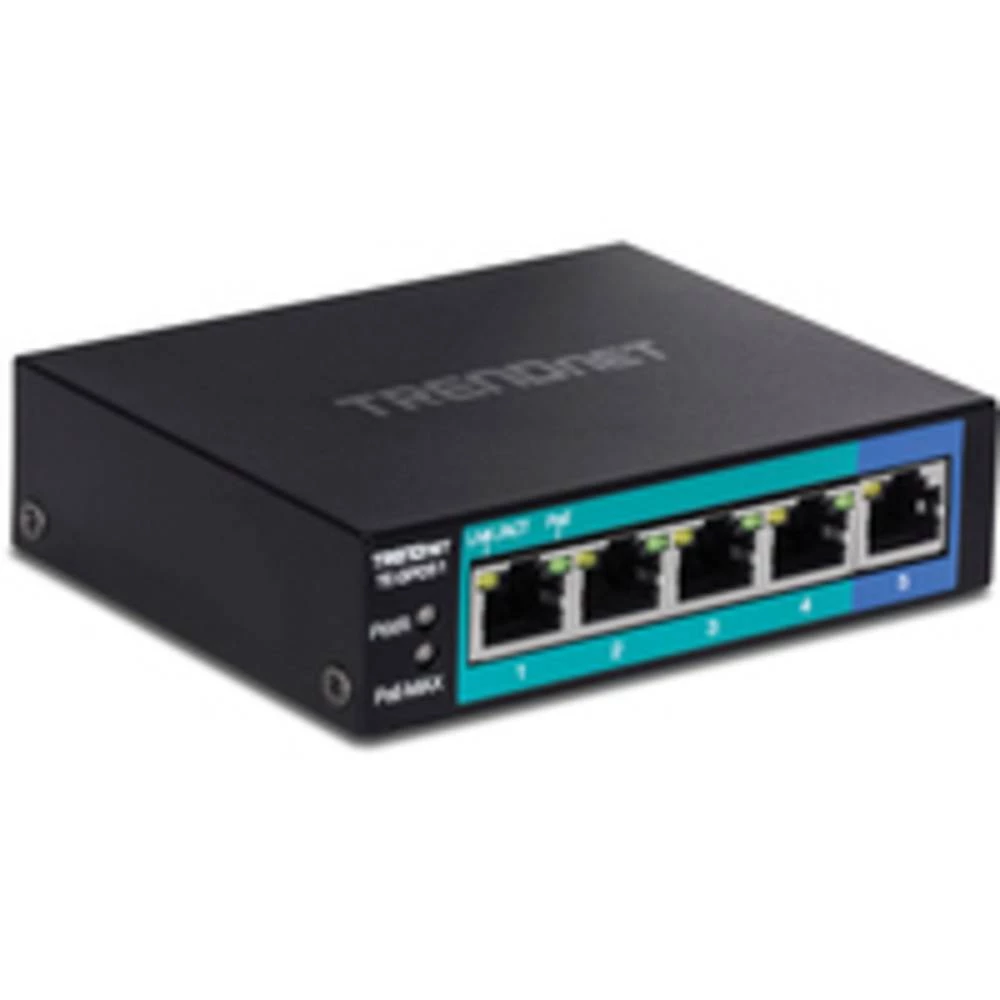 TrendNet  TE-GP051  TE-GP051  mrežni preklopnik    10 / 100 / 1000 MBit/s  PoE funkcija slika