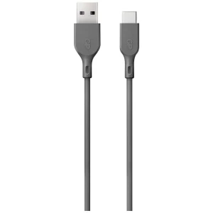 GP Batteries USB kabel za punjenje USB 2.0 USB-A utikač, USB-C® utikač 1 m siva 160GPCC1N-C1 slika