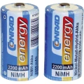 NiMH Baby akumulatori Conrad energy 2200 mAh, 2 komada slika