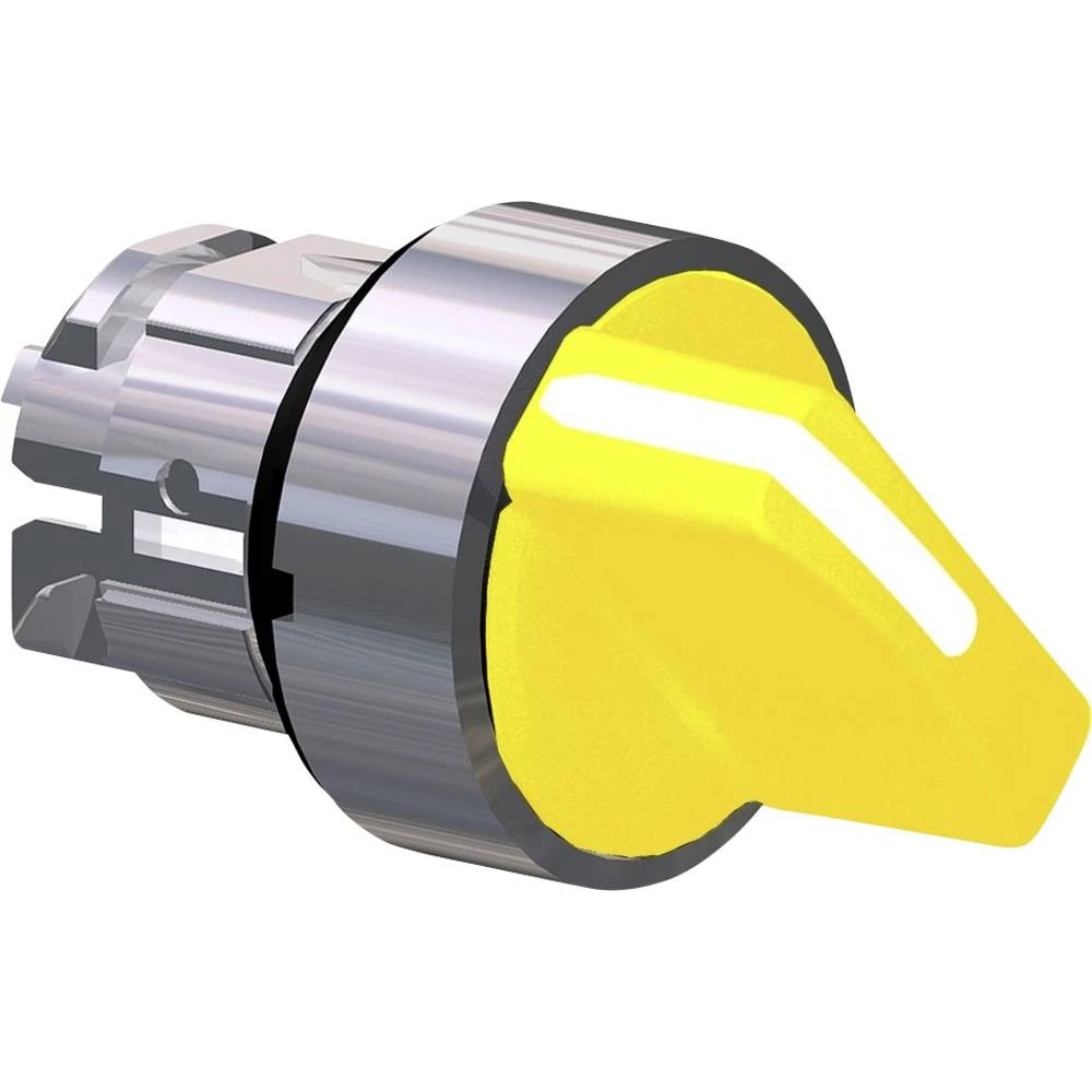 Schneider Electric ZB4BD205 prednji element za biračku sklopku  (Ø) 22 mm  krom boja, žuta 1 St. slika