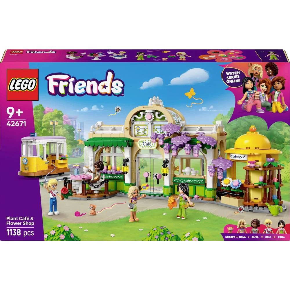 42671 LEGO® FRIENDS Kafić s biljem i kiosk s cvijećem slika