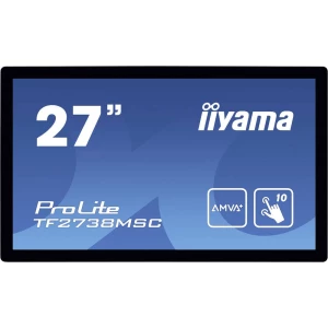 Zaslon na dodir 68.6 cm (27 ") Iiyama ProLite TF2738MSC 1920 x 1080 piksel 16:9 5 ms DVI, HDMI™, DisplayPort, USB AMVA+ LE slika