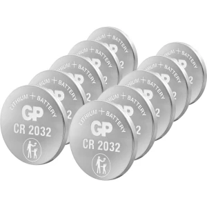 GP Batteries GPCR2032-2CPU10 gumbasta baterija CR 2032 litijev 3 V 10 St. slika