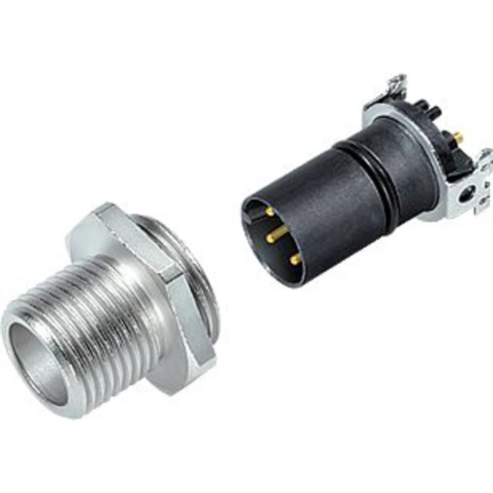 binder 99 3431 351 04-20 utični konektor za senzor/aktivator, nekonfekcionirani muški konektor za prirubnicu Broj polova slika