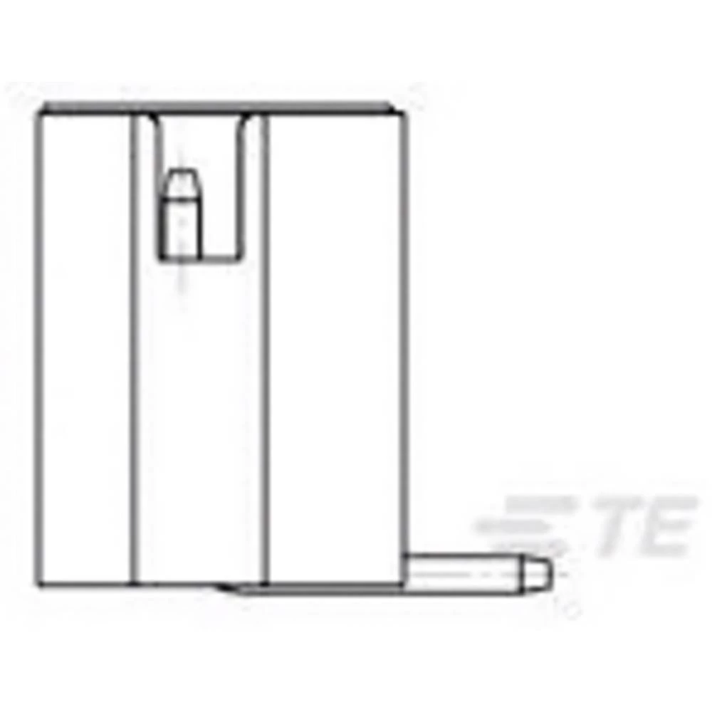 TE Connectivity ugradna standardna letva s muškim kontaktima 1-1775470-0 1 St. Tape on Full reel slika