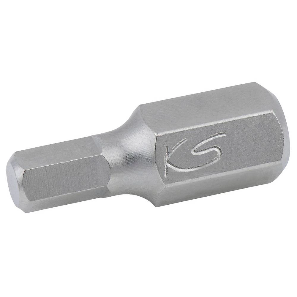 KS Tools 930.1004 šestrubni bit specijalni čelik poniklovani kom. slika