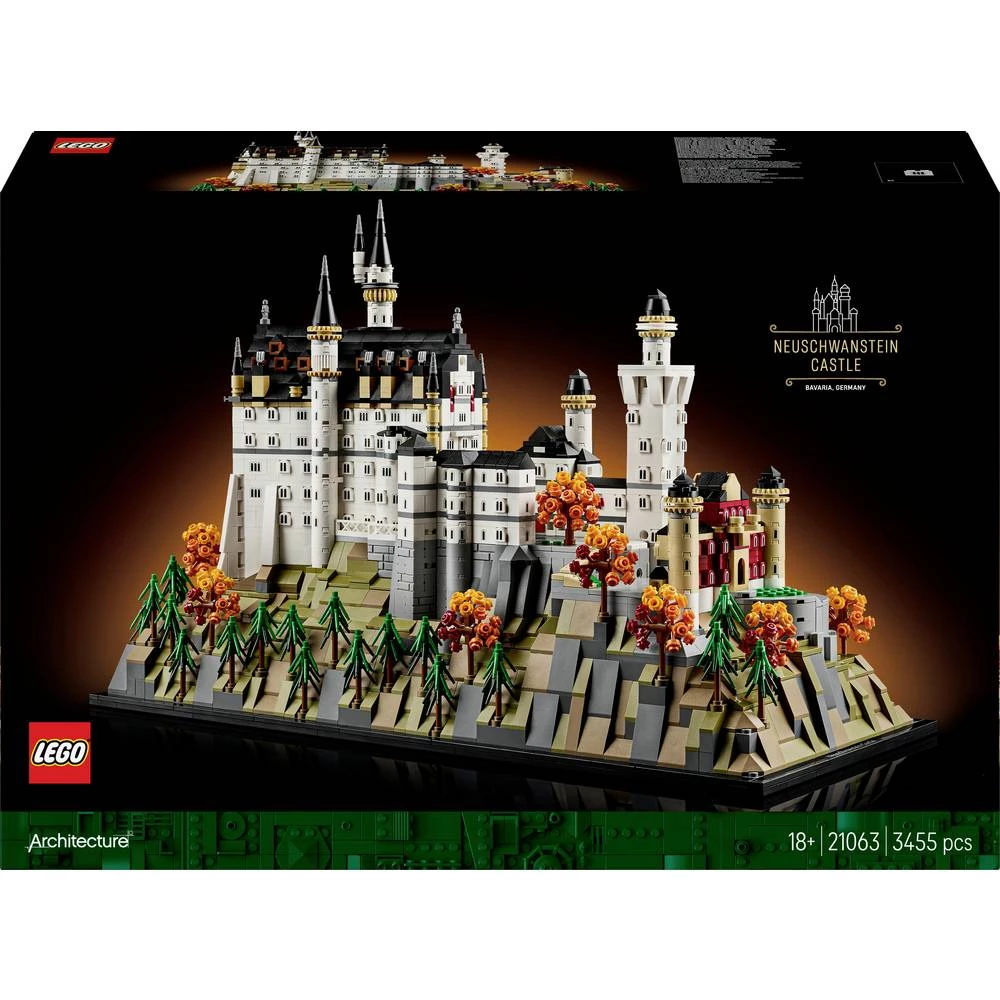 21063 LEGO® ARCHITECTURE Dvorac Neuschwanstein slika
