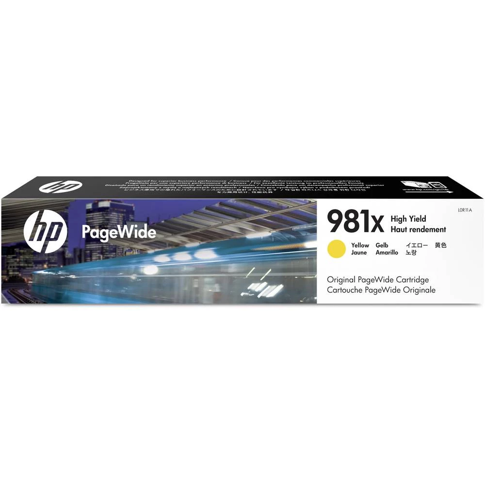 HP tinta 981X original žut L0R11A tinta slika