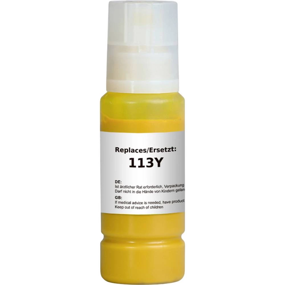 Renkforce tinta za punjenje zamijenjen Epson 113 kompatibilan žut 70 ml RF-EINK113Y RF-6736464 slika