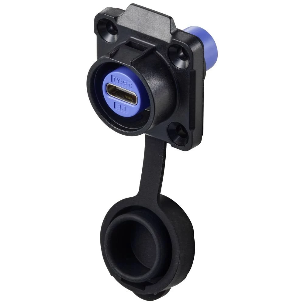 USB Type C® ugrađena utičnica, prirubnica s 4 rupe TC-12770468 TRU COMPONENTS Sadržaj: 1 St. slika