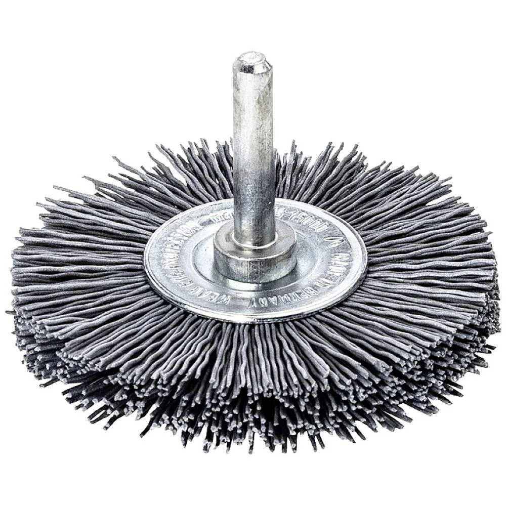 Lessmann Okrugla četka D.70mm osovina 6mm SiC čekinje za brušenje K.320 12mm 15000min  417872 1 St. slika