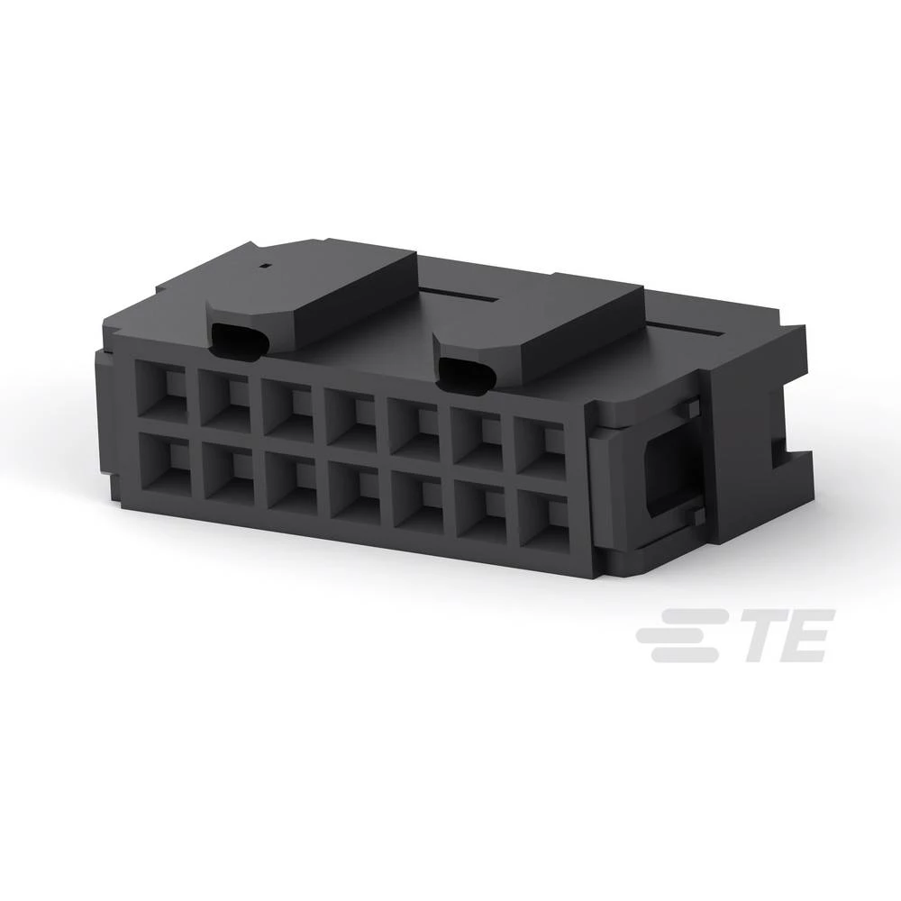 TE Connectivity ugradna standardna letva sa ženskim kontaktima 1658624-2 1 St. Tube slika