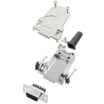 Višestruki ženski konektor D-SUB komplet 180 ° Broj polova: 15 Vijak Amphenol 1 ST