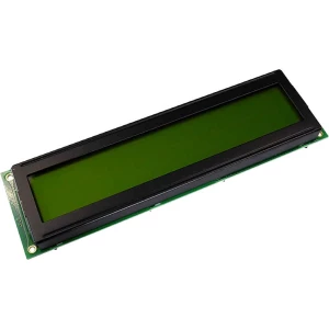 Display Elektronik LCD zaslon žuto-zelena (Š x V x d) 146 x 43 x 11.1 mm slika