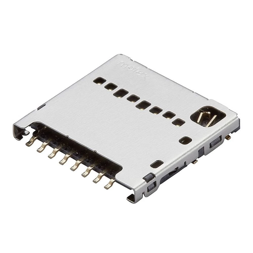 Molex utor za memorijsku karticu Ukupan broj polova 8 Raster: 1.1 mm 1040310811 1 St. Tape on Full reel slika