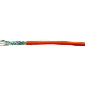 Kash 70I019 Mrežni kabel CAT 7 S/FTP 4 x 2 x 0.25 mm² Narančasta 100 m slika