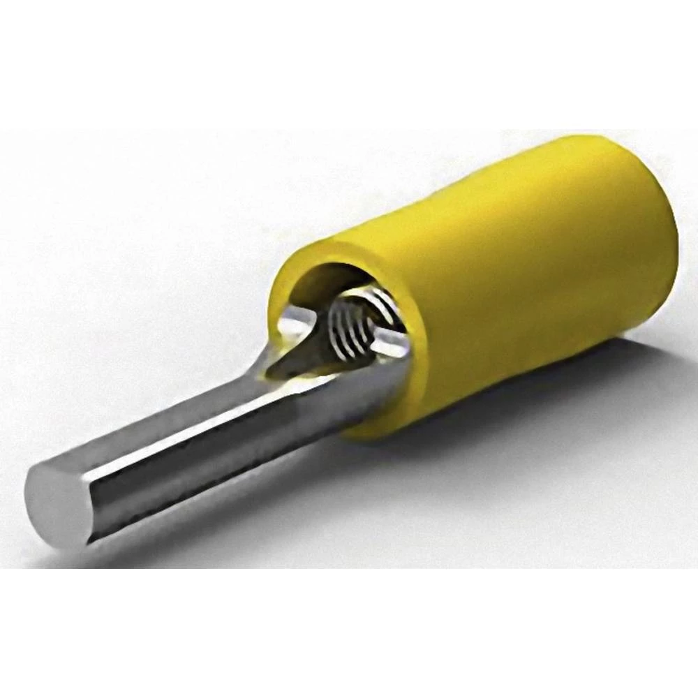 TE Connectivity 165085 iglasta kabelska stopica 2.70 mm² 6.60 mm² izolirani dio žuta 1 kom. slika