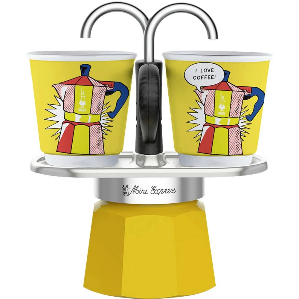 Bialetti Bialetti MINI EXPRESS Set Lichtenstein aparat za espresso slika