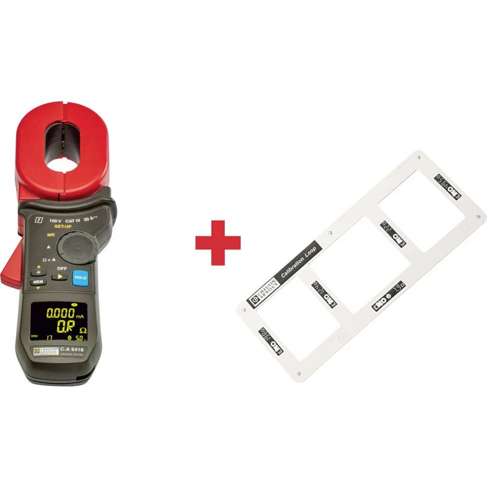 Chauvin Arnoux C.A 6418 mjerač uzemljenja 0.010 - 1200 Ω slika