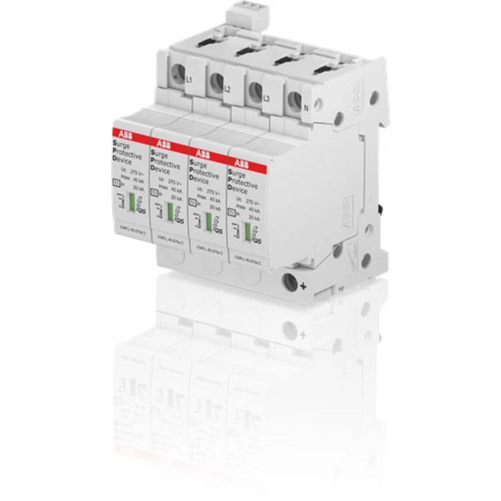 ABB 2CTB815704R1100 OVR T2 4L 40-275s P TS QS odvodnik za prenaponsku zaštitu   160 kA slika