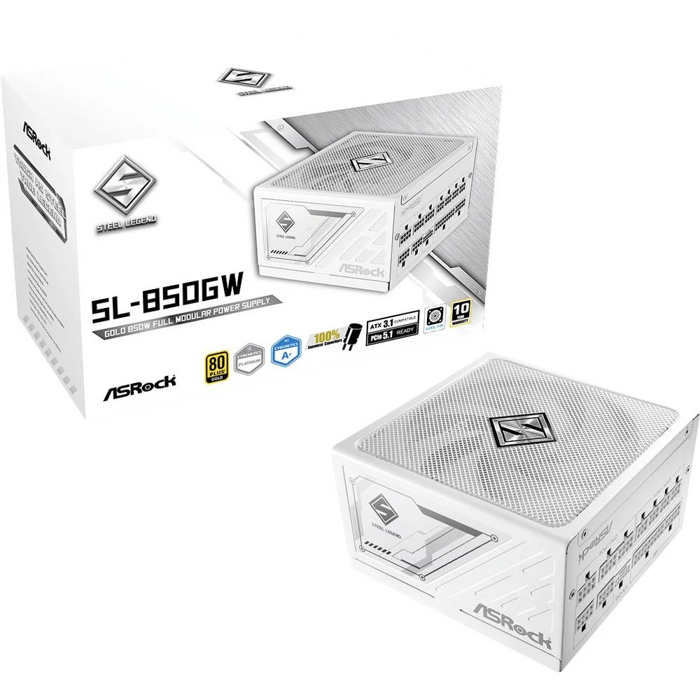 ASRock Steel Legend SL-850GW PC napajanje 850 W ATX 80 plus gold slika
