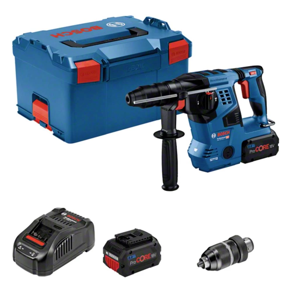 Bosch Professional GBH 18V-28 CF SDS-Plus-akumulatorski čekić za rušenje 18 V Li-Ion uklj. akumulator, uklj. punjač, ukl slika