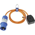 kao - Schwabe CEE adapterski kabel, britanski standard 1,5 m, britanski tip spojnice G 250 V / 16 A / 3-polni &amp, CEE utikač AS Schwabe 660488 struja adapterski kabel 16 A narančasta 1.5 m