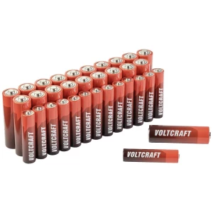 VOLTCRAFT baterije - komplet mignon, micro 34 St. uklj. kutija slika