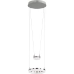 LED viseća svjetiljka 25 W Toplo-bijela WOFI Mason 6434.02.64.7250 Nikal (mat)