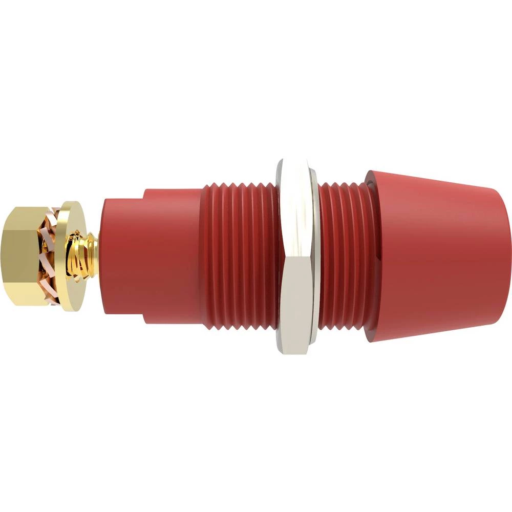 Schützinger DI SAB 9430 Au / RT sigurnosna ugradna utičnica ravan crvena 1 St. slika