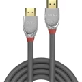 LINDY HDMI priključni kabel HDMI-A utikač, HDMI-A utikač 5.00 m siva 37874  HDMI kabel slika