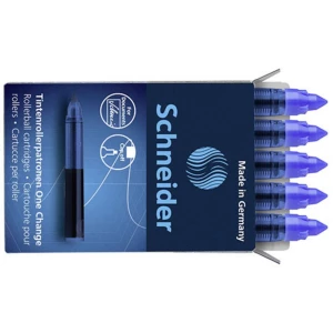 Schneider kemijska olovka za ponovno punjenje One Change 0.6 mm plava boja 185403 5 kom/paket 5 St. slika