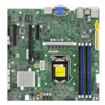 Supermicro MBD-X12SCZ-F matična ploča Baza Intel® 1200 Faktor oblika (detalji) Micro-ATX Set čipova matične ploče Intel® W480