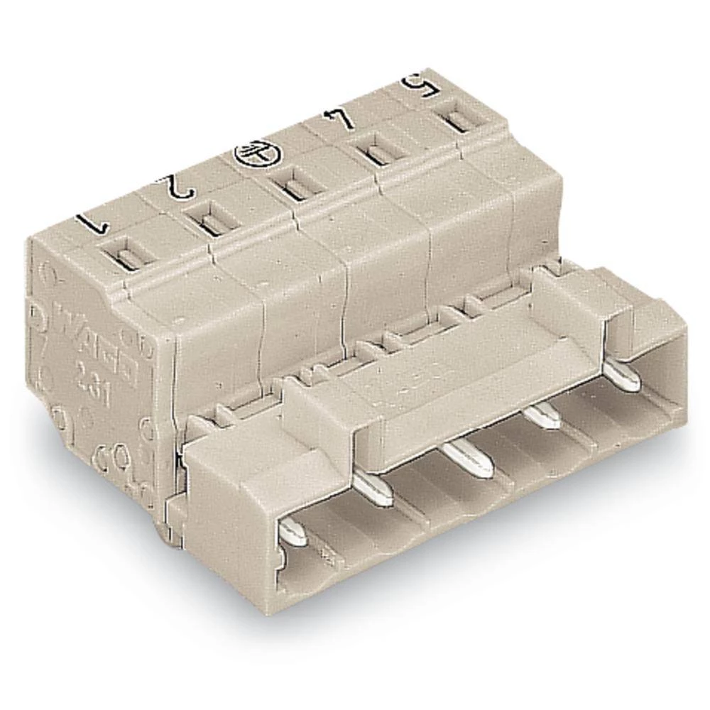 WAGO standardna letva s muškim kontaktima 2080 Ukupan broj polova 2 Raster: 7.50 mm 723-602/018-000 100 St. slika