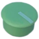 Pokrivna kapa Svijetlozelena, Crna Prikladno za Okrugli gumb 15 mm PSP C150-13 1 ST