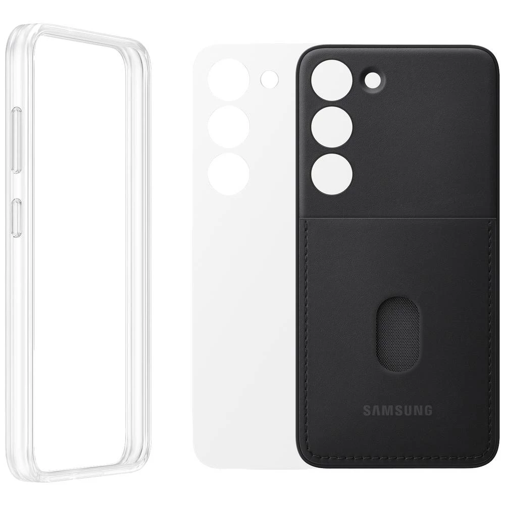 Samsung Frame Case stražnji poklopac za mobilni telefon Samsung Galaxy S23 crna slika
