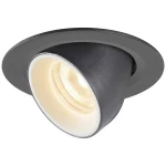 SLV NUMINOS GIMBLE XS 1005814 LED ugradna svjetiljka    toplo bijela crna