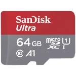 SanDisk microSDXC Ultra 64GB (140MB/s A1 Cl. 10 UHS-I) + Adapter ''Tablet'' microsdxc kartica 64 GB A1 Application Performance Class, UHS-Class 1