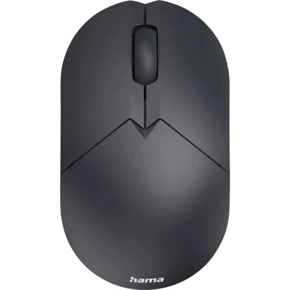 Hama WM-150 miš bežično optički crna 3 Tipke 1600 dpi tihe tipke slika