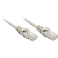 LINDY 48375 RJ45 mrežni kabel, Patch kabel cat 5e U/UTP 80.00 m siva  1 St. slika