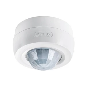 ESYLUX EB10431296 strop, nadžbukna stropni detektor prisutnosti 360 °  bijela IP54 slika