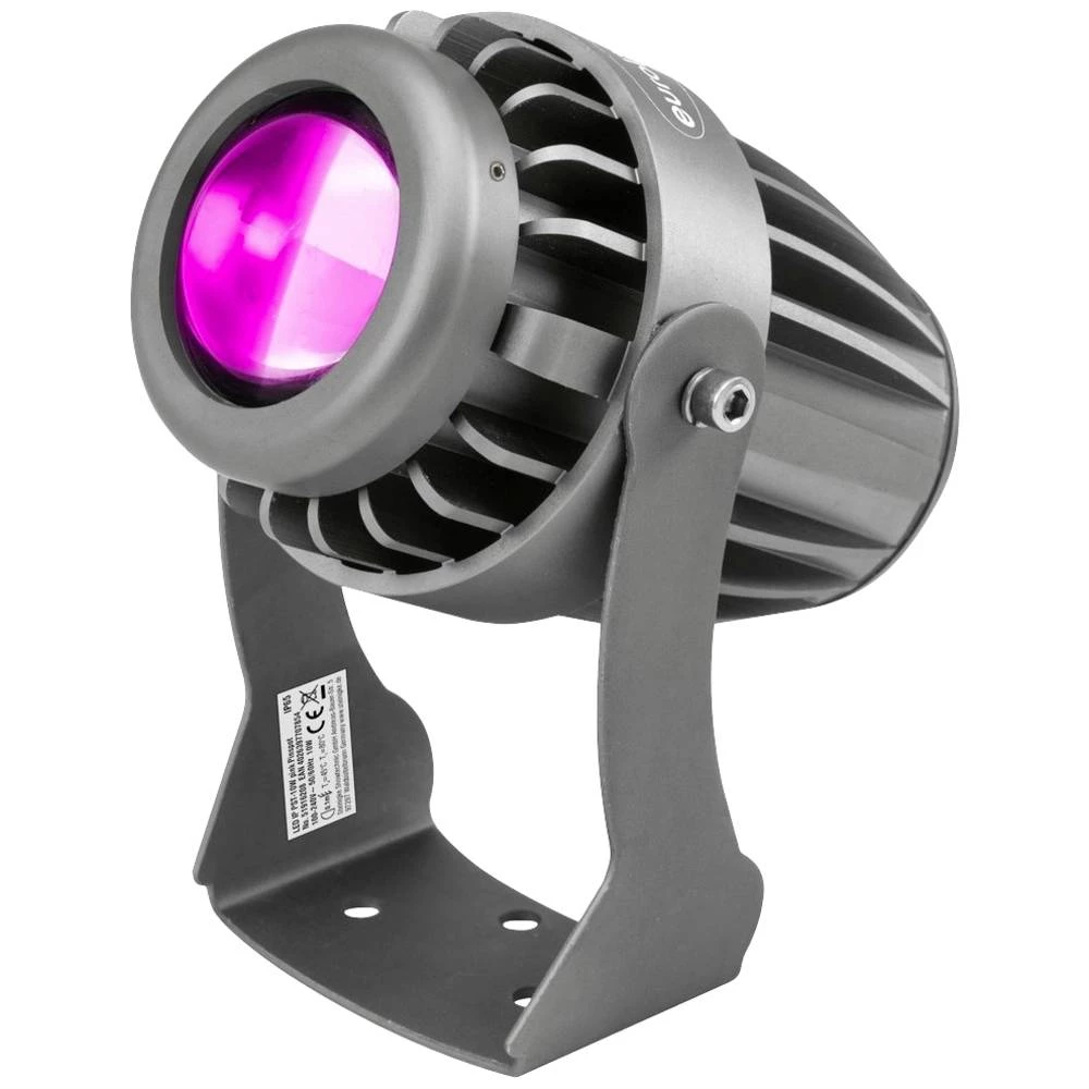 Eurolite LED IP PST-10W pink led pinspots Broj LED: 1 10 W crna slika