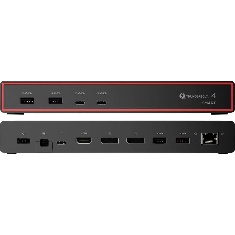 Lenovo Thunderbolt™ 4 Notebook priključna stanica ThinkPad Smart Dock 7500 Gen 2 uklj. Kensingtonova brava, podržava 8K@ slika