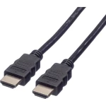 Value HDMI priključni kabel 1.00 m 11.99.5901 dvostruko zaštićen, Ultra HD (8K) crna [1x muški konektor HDMI - 1x muški