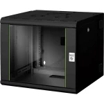 19 zidno kućište Digitus DN-19 09-U-3-SW (Š x V x d) 600 x 509 x 600 mm 9 U Crna, Crna (RAL 9005)
