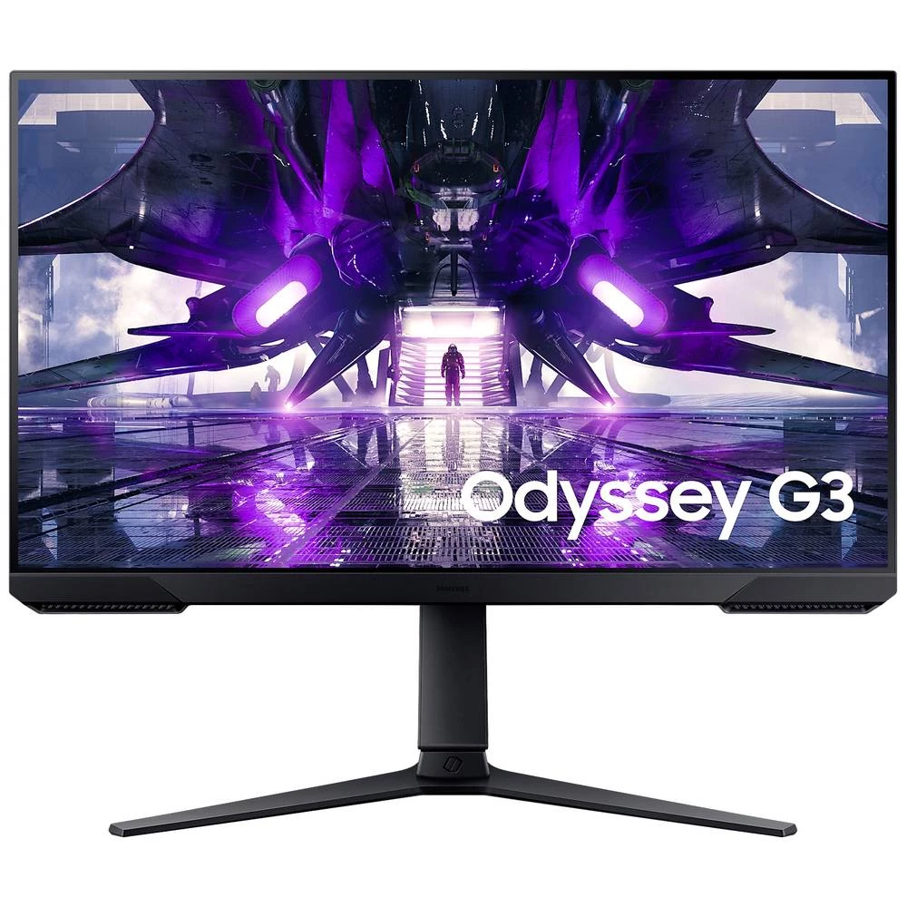 Samsung Odyssey G3 S27AG304NR LED zaslon 68.6 cm (27 palac) Energetska učinkovitost 2021 E (A - G) 1920 x 1080 piksel Full HD 1 ms HDMI™, DisplayPort, slušalice (3.5 mm jack) VA LCD slika
